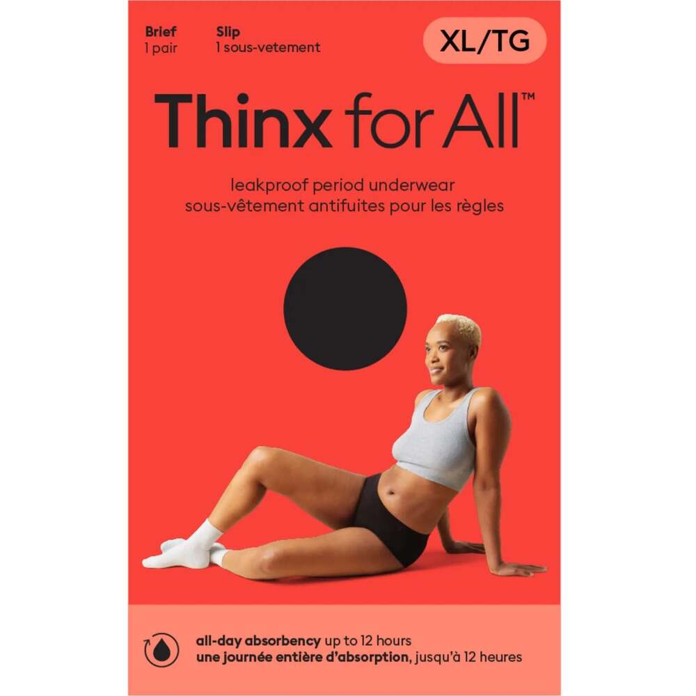 Thinx for All Leakproof Period Underwear Brief XL